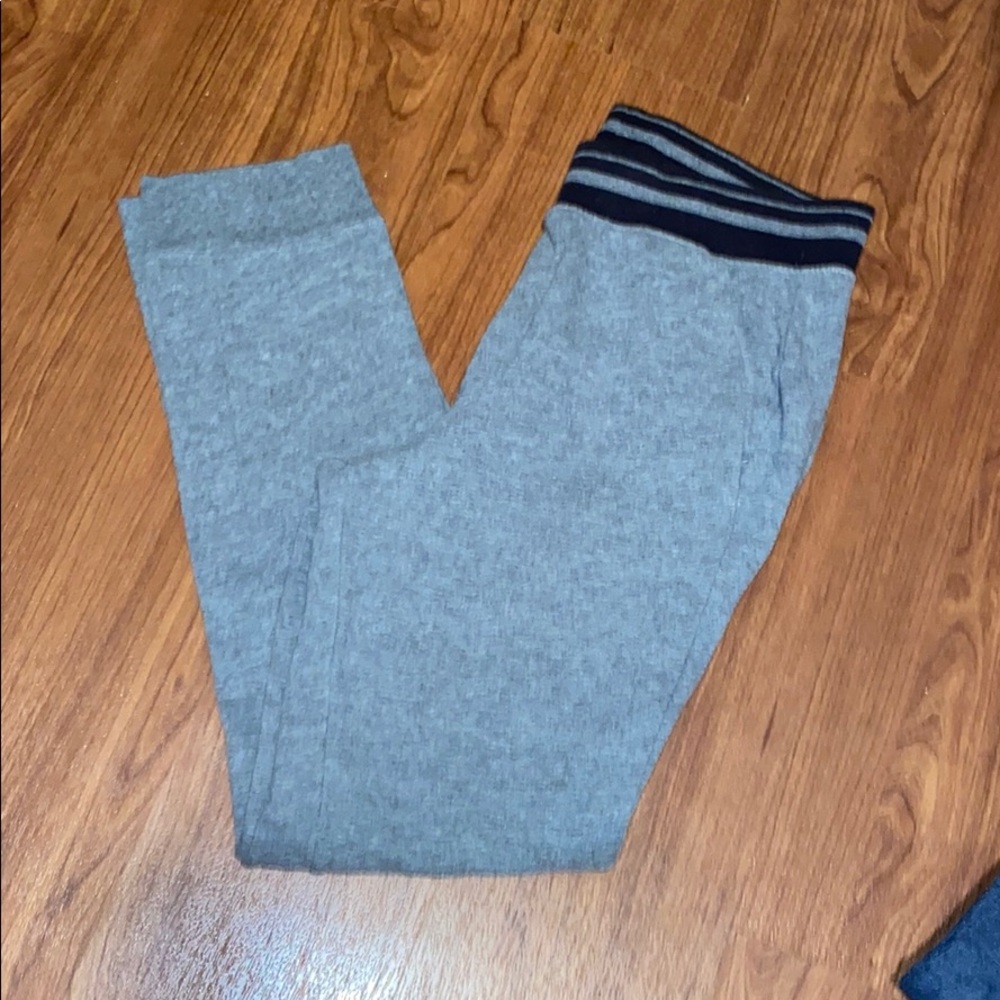 Grey sweatpants